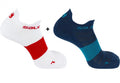 10 PCS Sosete alergare Salomon Sense 2 Pack dress blue/white unisex