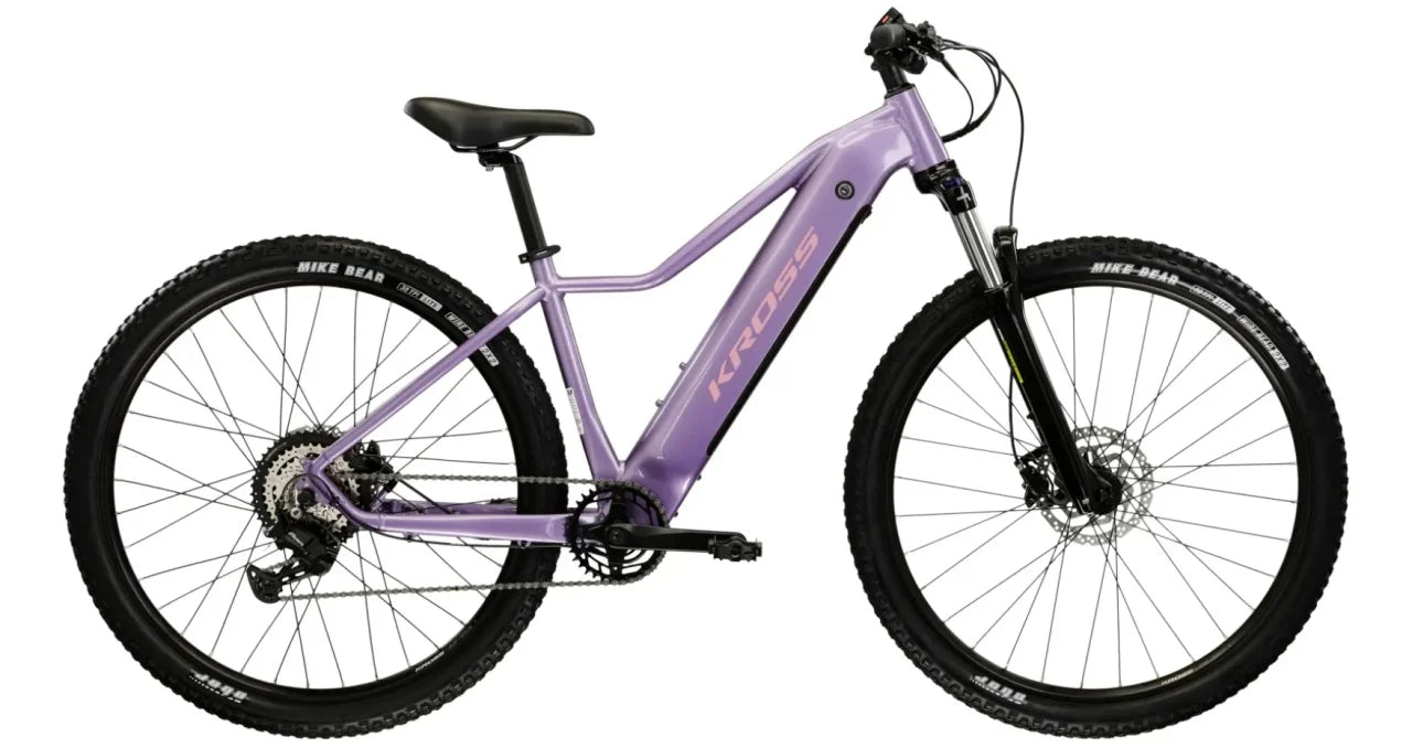 Bicicleta Electrica Kross LEA BOOST 1.0, Purple/Pink/GLOSSY, – 29"