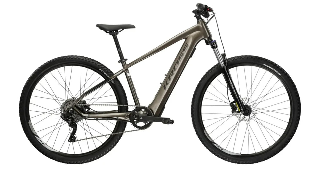 Bicicleta Electrica Kross Hexagon Boost 2.0, S - Maro / Negru / Lucios - 29