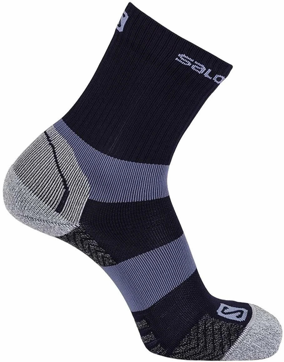 Sosete drumetie Salomon Quest Mid DX+SX faded denim/flint stone unisex