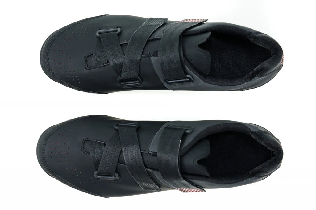 Pantofi Ciclism Cube Shoes Mtb Peak Negru/Rosu