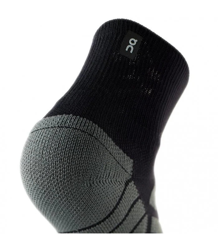 Sosete dama On mid black/shadow