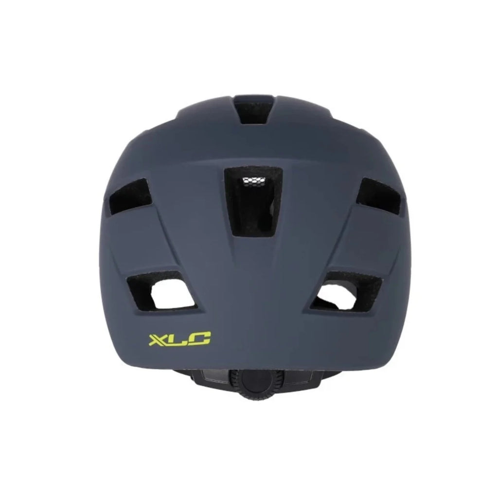Casca de protectie XLC MTB BH-C30 BACK, Culoare Gri/Galben Neon