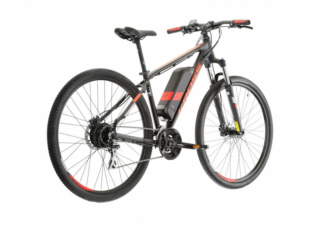 Bicicleta Electrica Kross Hexagon Boost 1.0, Roti 29 Inch, Negru / Rosu - 2022