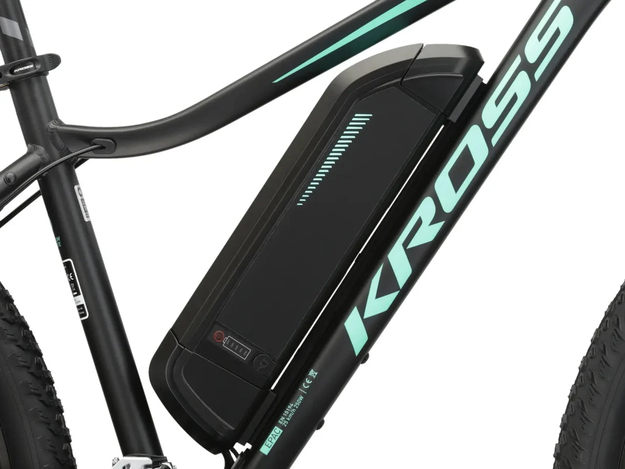 Bicicleta Kross Lea Boost 1.0 roti 29 inch, black / celadon / mat