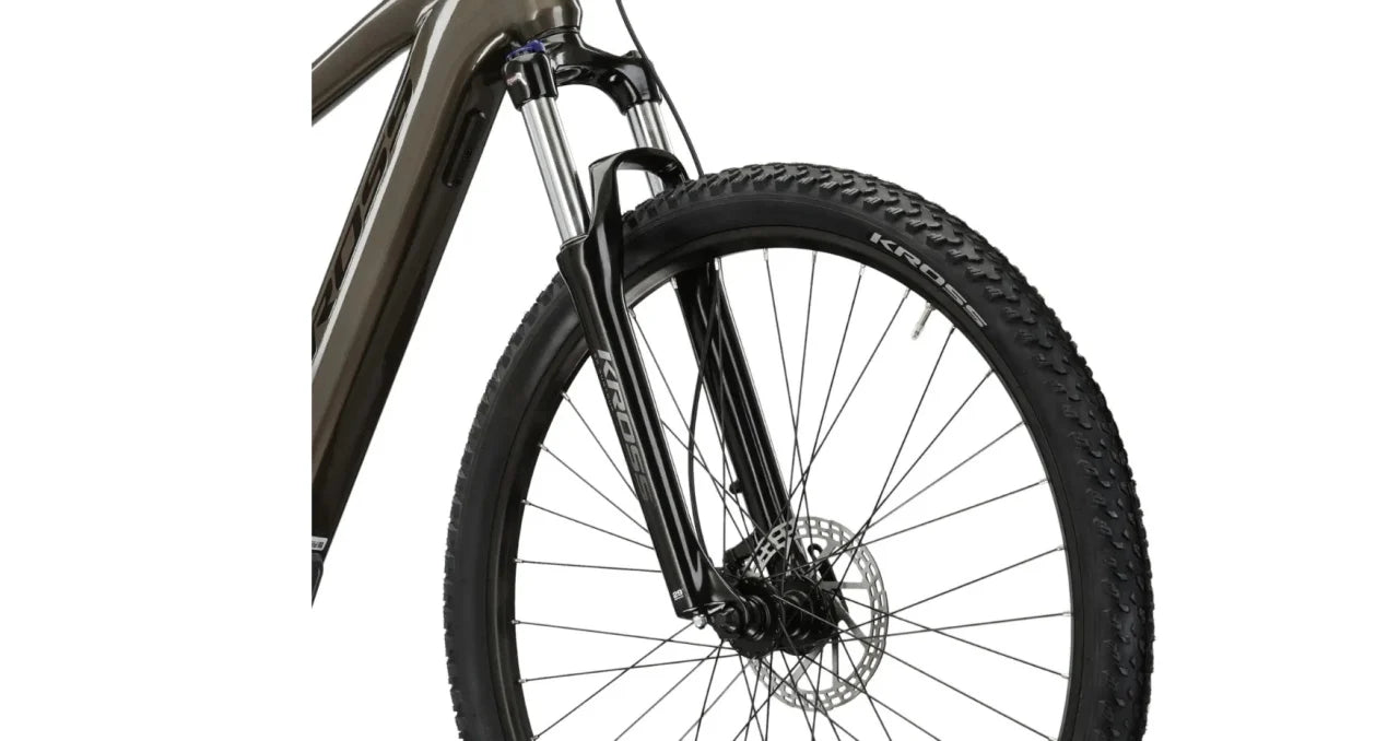 Bicicleta Electrica Kross Hexagon Boost 2.0, S - Maro / Negru / Lucios - 29