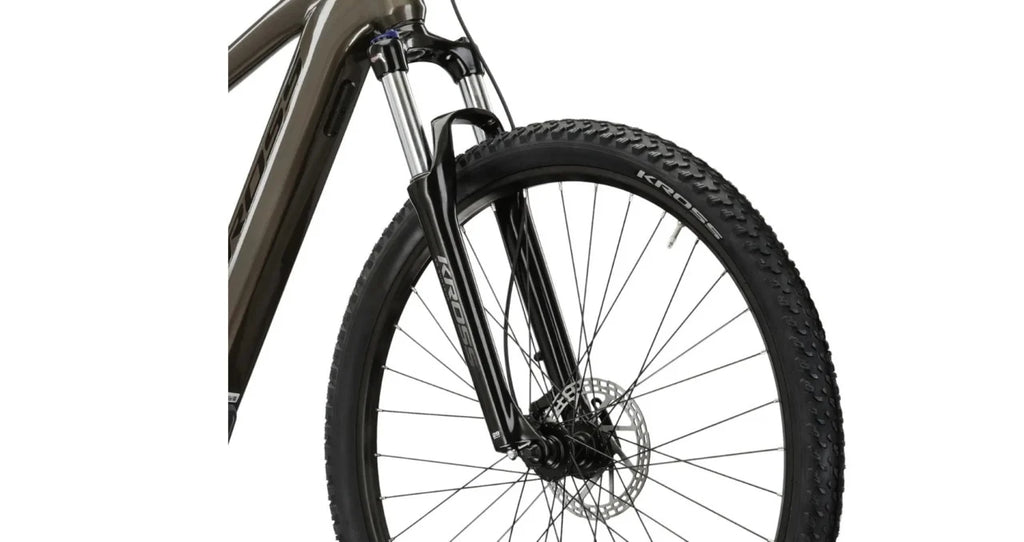 Bicicleta Electrica Kross Hexagon Boost 2.0, L - Maro / Negru / Lucios - 29"
