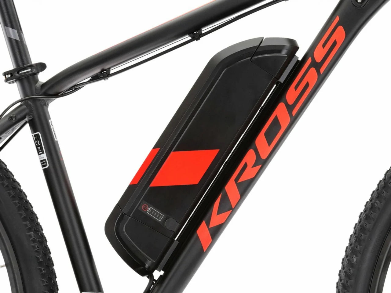 Bicicleta Electrica Kross Hexagon Boost 1.0, Roti 29 Inch, Negru / Rosu - 2022