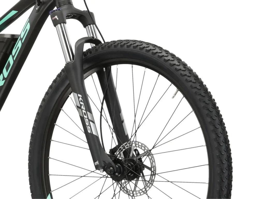 Bicicleta Kross Lea Boost 1.0 roti 29 inch, black / celadon / mat